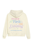 It's Your First Time Existing Hoodie - Cloud