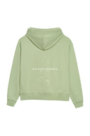 Just Keep Swimming Hoodie (White) - Matcha