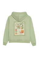 Mariposa Gratitude Stamp Hoodie - Matcha