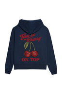Cherry On Top Hoodie - Midnight