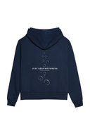 Just Keep Swimming Hoodie (White) - Midnight