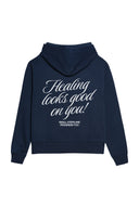 Healing Looks Good on You Hoodie- Midnight