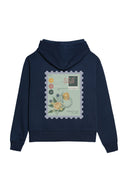 Mariposa Healing Stamp Hoodie - Midnight
