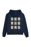 Patchwork Hoodie - Midnight