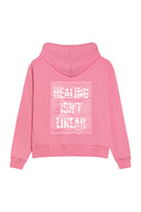 Healing Isn't Linear Hoodie - Punch
