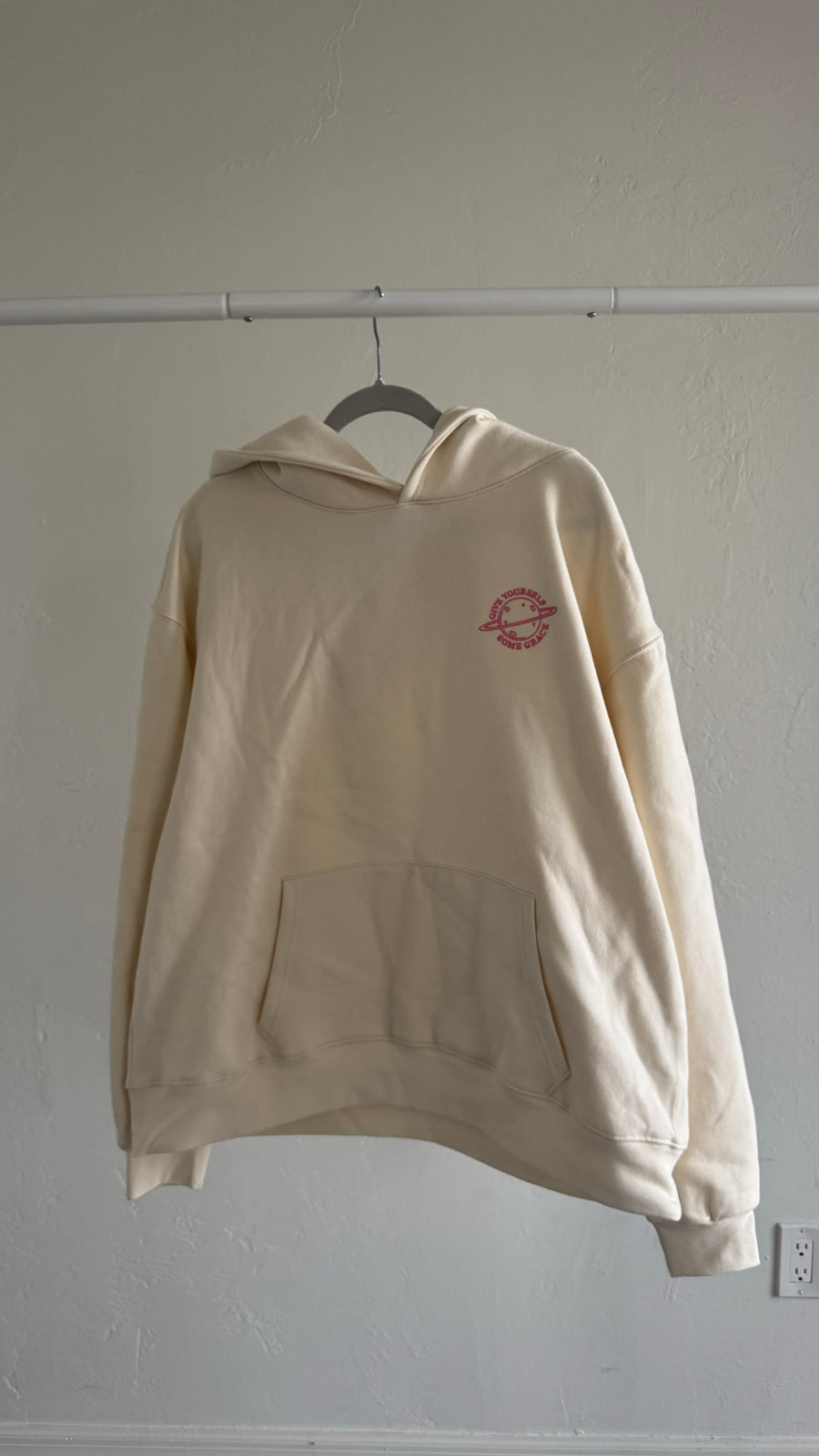 Cloud XL It's Your First Time Existing Hoodie (Front Embroidery Only)