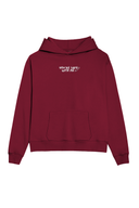 Safe With Me Hoodie - Cranberry