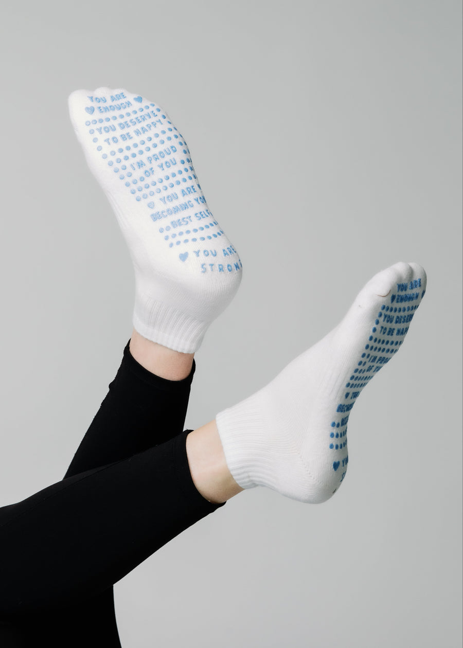 Affirmation Grip Socks