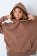 The Mariposa Hoodie-Chestnut