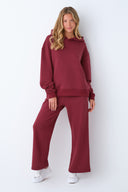 The Mariposa Hoodie-Cranberry
