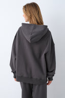 The Mariposa Hoodie-Charcoal