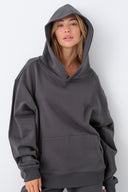 The Mariposa Hoodie-Charcoal