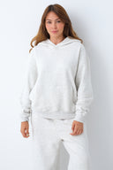 The Mariposa Hoodie-Heather Grey