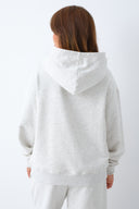 The Mariposa Hoodie-Heather Grey
