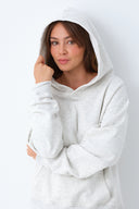 The Mariposa Hoodie-Heather Grey