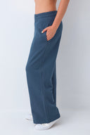 Mariposa Wide Leg Sweatpant-Eclipse