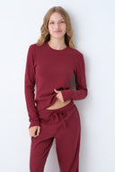 FormFlex™ Long Sleeve Top-Cranberry