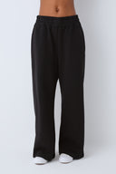 Mariposa Wide Leg Sweatpant-Carbon
