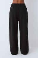 Mariposa Wide Leg Sweatpant-Carbon