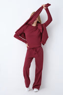 FormFlex™ Wide Leg Pant-Cranberry