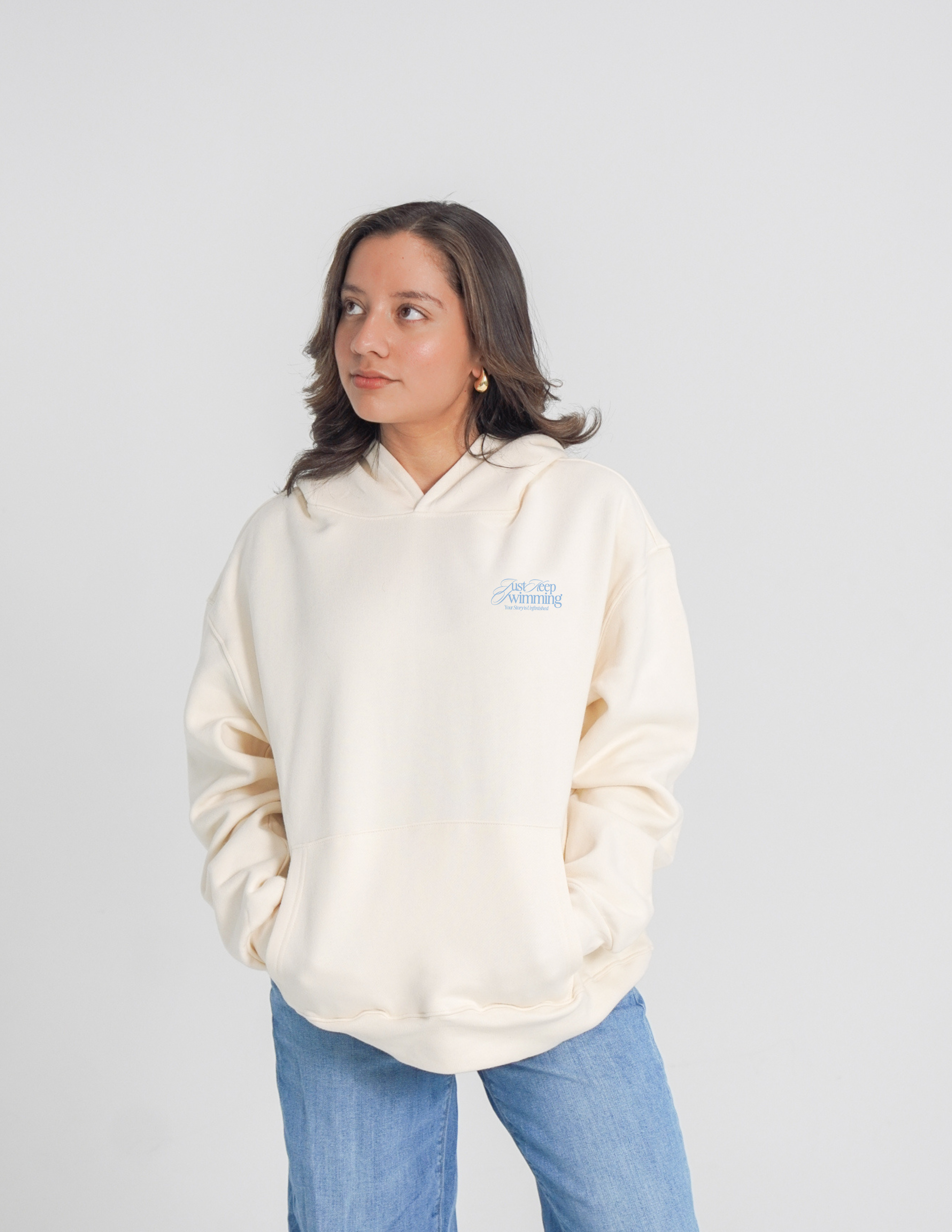 Mariposa Just Keep Swimming Hoodie '24 (Blue)