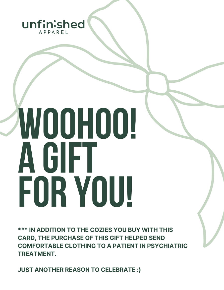 Unfinished Apparel Gift Card