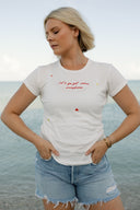 Let's Go Get Some Sunshine Embroidered Tee